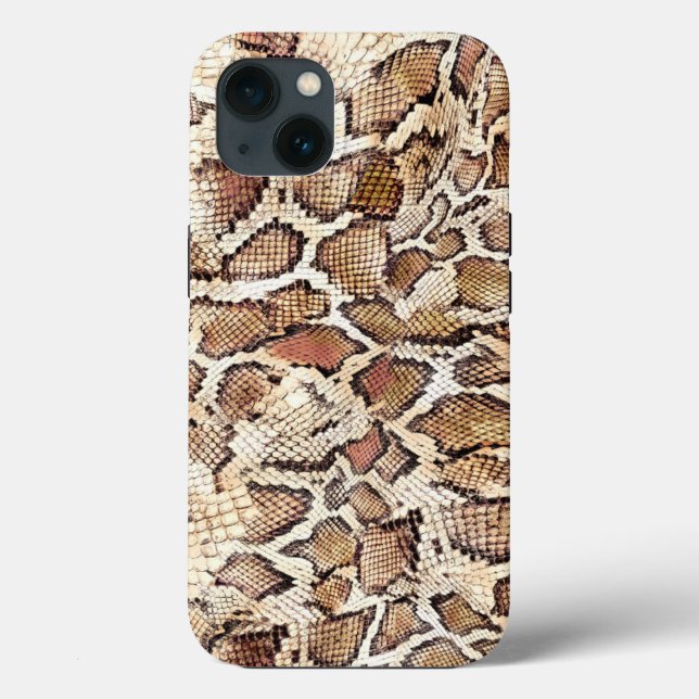 Schlangenhaut-Design Case-Mate iPhone Hülle (Rückseite)