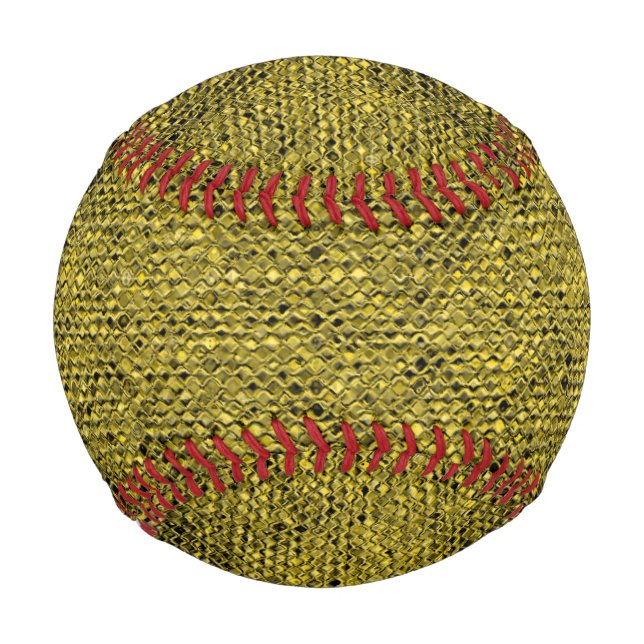 Schlangenhaut-Imitate Golddeckelwaage Baseball (Rückseite)