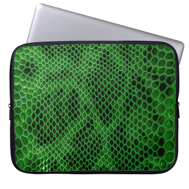 Schlangenhaut Laptopschutzhülle (Vorderseite)