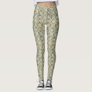 Schlangenhaut Leggings