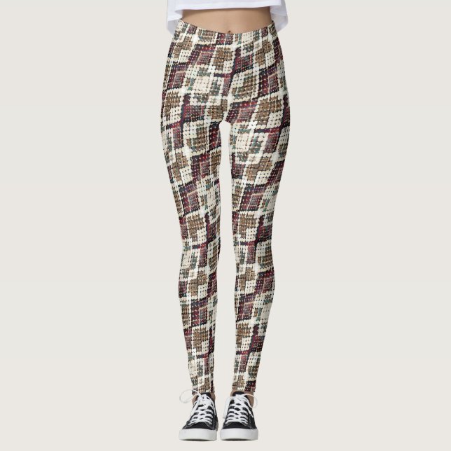 Schlangenhaut. Leggings (Vorderseite)