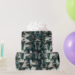 Schlangenhaut-Muster-Geschenkpapier Geschenkpapier