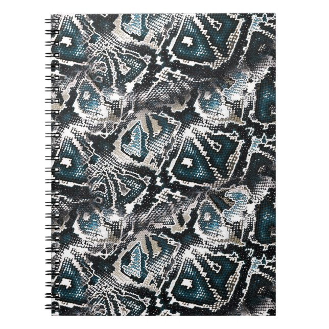 Schlangenhaut Notizblock (Vorderseite)