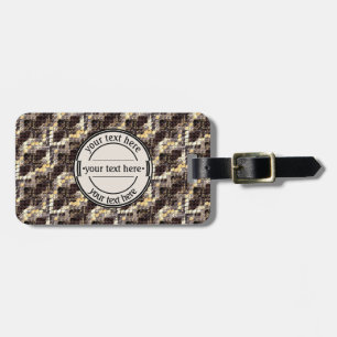 Schlangenhaut, Python, Anaconda, Haut, Reptil, Cro Gepäckanhänger