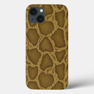 Schlangenhaut, Reptilmuster iPhone 13 Hülle
