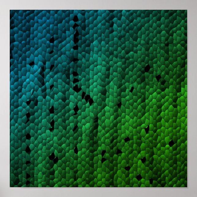 Schlangenhaut, tierische Kunstdrucke Poster (Vorne)