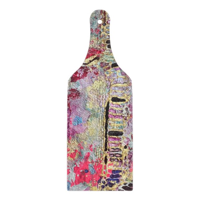 Schlangenhautschneider kühl, lebhaft farbig schneidebrett (Vorderseite)