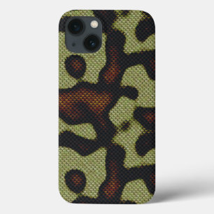 Schlangenhautskales Camouflage Nature Pattern Case-Mate iPhone Hülle