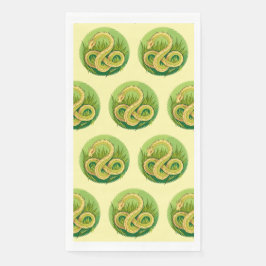 Schlangenjahr 2025: Glück und Wohlstand vereinbare Serviette