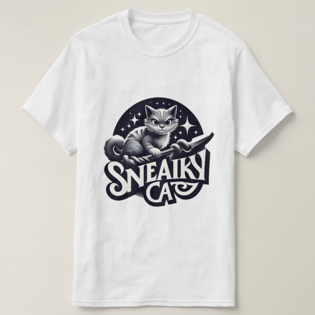 Schlangenkatze T-Shirt (Design vorne)