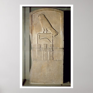 Schlangenkönig stela, c.3000 BC (Kalkstein) (auch Poster