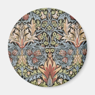 Schlangenkopf-Design von William Morris Magnet