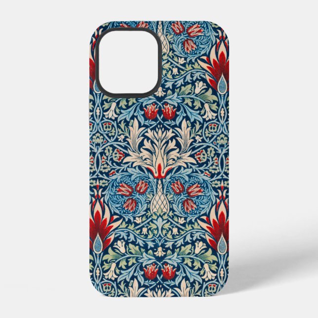 Schlangenkopf, William Morris iPhone Hülle (Rückseite)