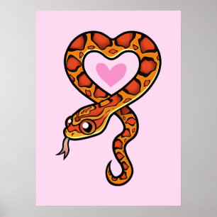 Schlangenliebe Poster