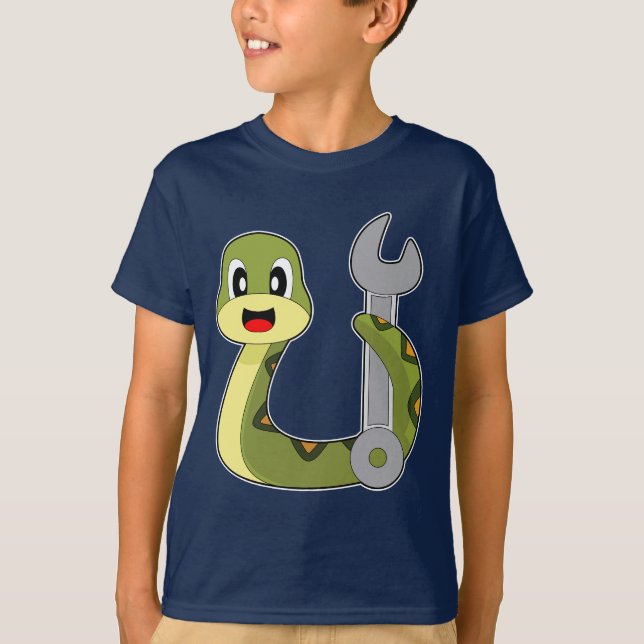 Schlangenmechanik T-Shirt (Vorderseite)