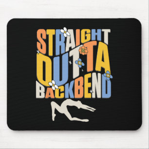 Schlangenmensch Kontorsion Yoga Turnen Luftakrobat Mousepad