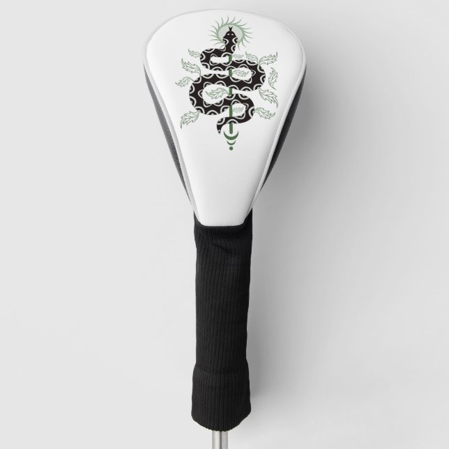 Schlangenoase Golf Headcover (Vorderseite)