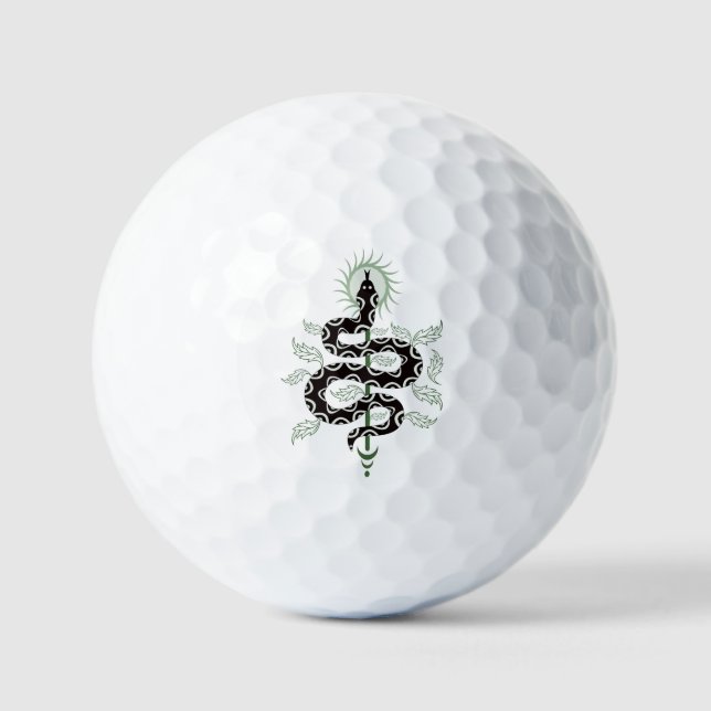 Schlangenoase Golfball (Vorderseite)