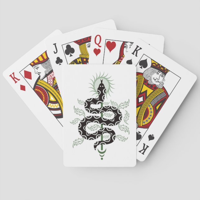 Schlangenoase Spielkarten (Rückseite)