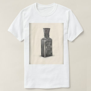 Schlangenöl "Cure All Ailes" Flasche lustiges Plak T-Shirt