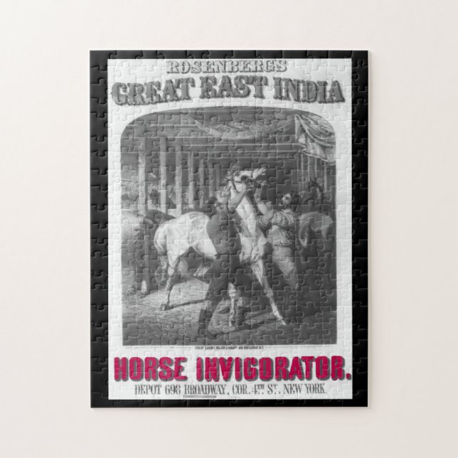 Schlangenöl und Alte Werbung 11 Jigsaw Puzzle (Vertikal)