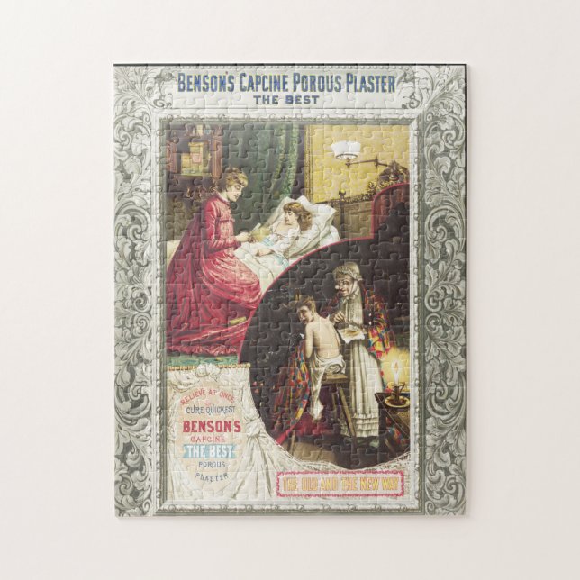 Schlangenöl und Alte Werbung 4 Jigsaw Puzzle (Vertikal)