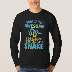 Schlangenoutfit für Schlangen-Python-Liebhaberinne T-Shirt
