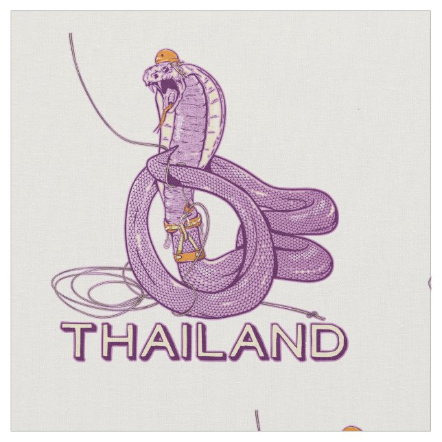 Schlangenrock in Thailand Stoff (Nahaufnahme)