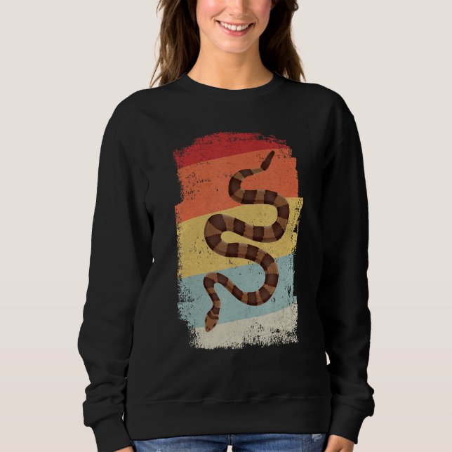 Schlangentier Sweatshirt (Vorderseite)