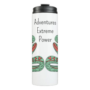 Schlangenwelt: Extrem, Power, Abenteuer. Thermosbecher