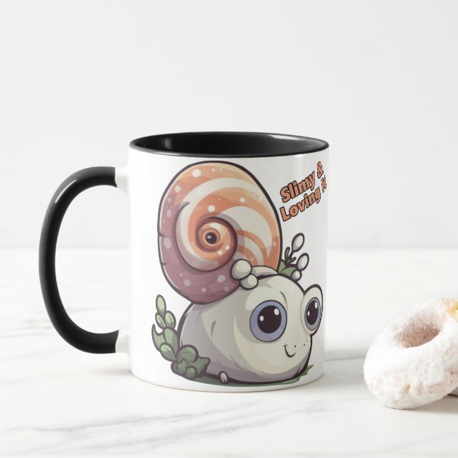Schlank und liebend tasse (Mit Donut)