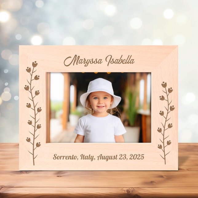 Schlankere Blume Stalk 7x5 Geätzte Rahmen (Von Creator hochgeladen)