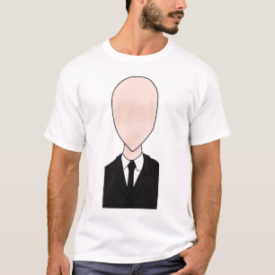 Schlankes Mann-T - Shirt-Weiß T-Shirt