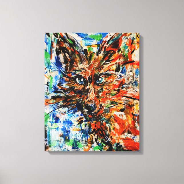 Schlau Leinwanddruck (Vorderseite)