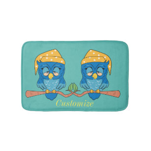 Schlaue Owl Thunder_Cove Badematte