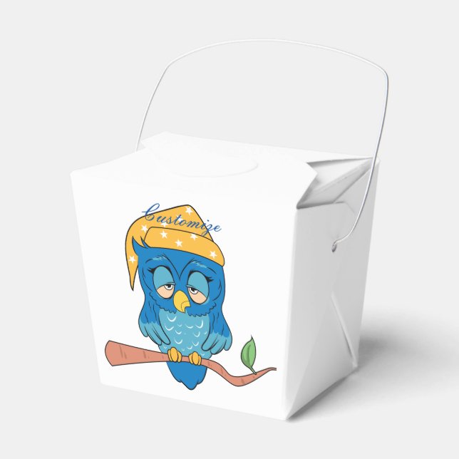 Schlaue Owl Thunder_Cove Geschenkschachtel (Vorderseite)