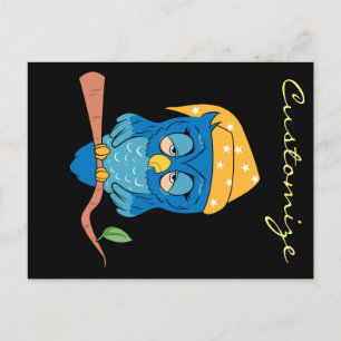 Schlaue Owl Thunder_Cove Postkarte