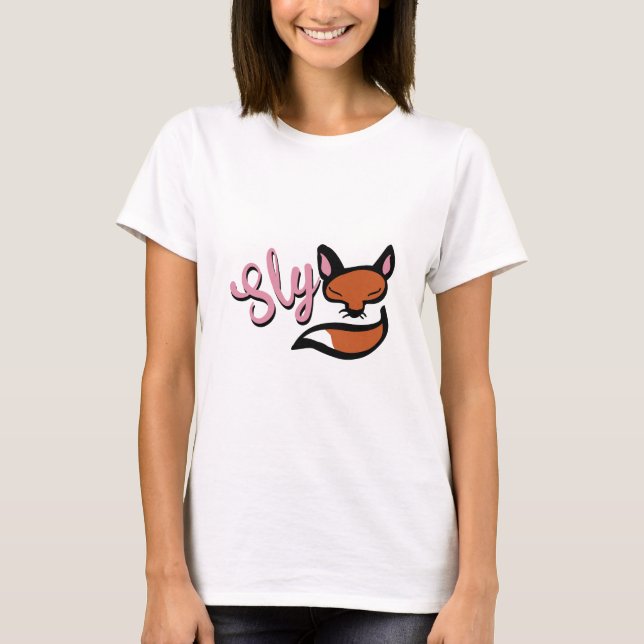Schlauer Fox T-Shirt (Vorderseite)
