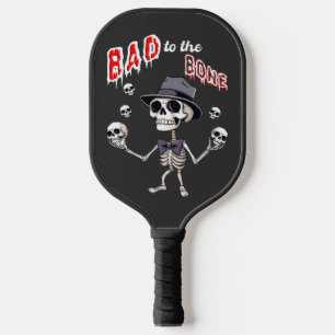 Schlecht am Knochen, lustiges Skelett Pickleball Schläger