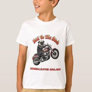 Schlecht bis auf die Knochen "Pugly Attitude" Pug  T-Shirt
