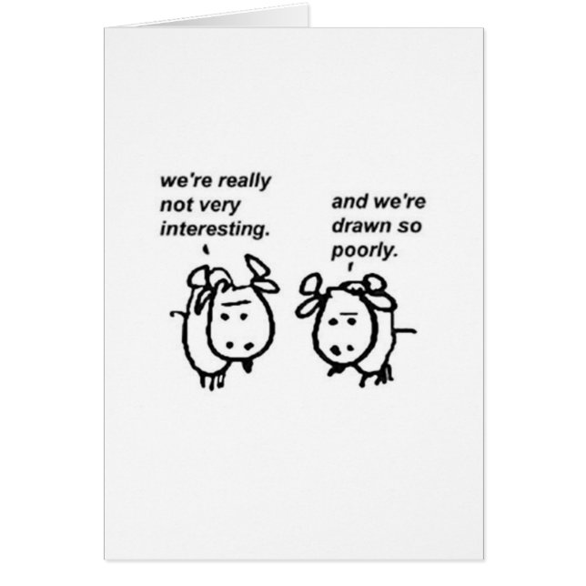 Schlecht gezeichnete Ziegen (Vorne)