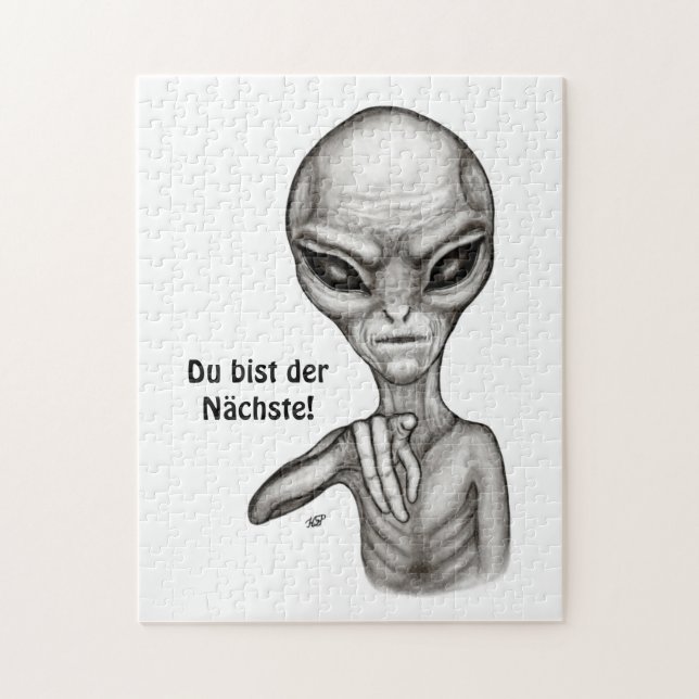 Schlechte Alien, Du bist der Nächste! Puzzle (Vertikal)