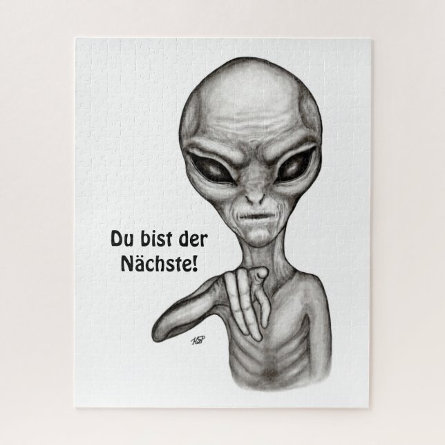 Schlechte Alien, Du bist der Nächste! Puzzle (Vertikal)