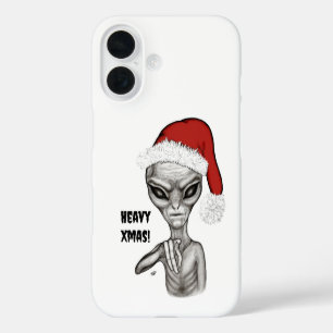 Schlechte Alien, schwere Weihnachten! iPhone 16 Hülle