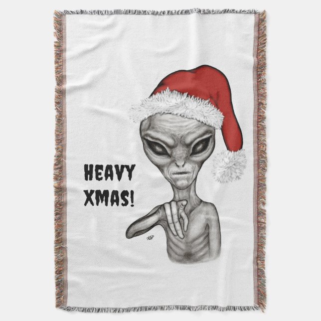Schlechte Alien, schwere Weihnachten! Decke (Vorderseite Vertikal)