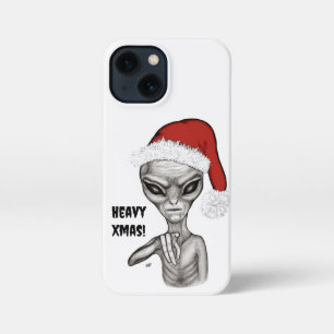 Schlechte Alien, schwere Weihnachten! iPhone 13 Mini Hülle