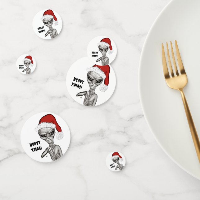 Schlechte Alien, schwere Weihnachten! Konfetti (Gruppe)