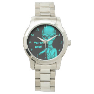Schlechte Alien, Sie sind als Nächstes dran! Armbanduhr