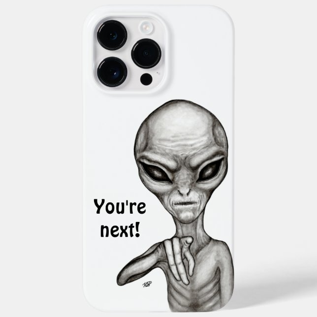 Schlechte Alien, Sie sind als Nächstes dran! Case-Mate iPhone Hülle (Rückseite)