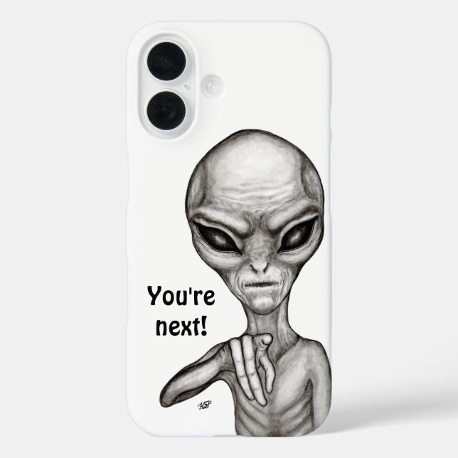 Schlechte Alien, Sie sind als Nächstes dran! Case-Mate iPhone Hülle (Rückseite)